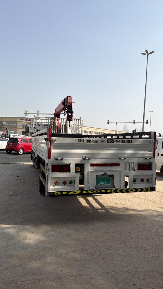 boom truck rental al quoz dubai same day