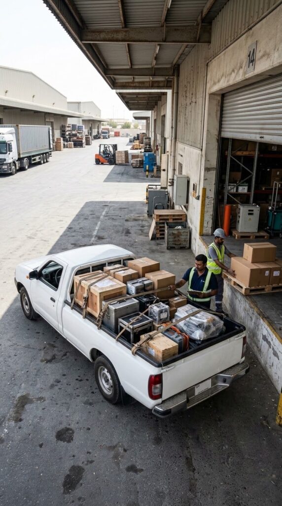 pickup truck in al quoz dubai