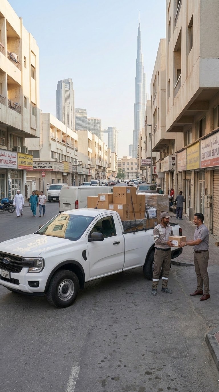pickup truck near al quoz