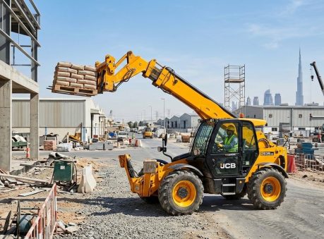 jcb boom loader (telehandler) rental in al quoz duba