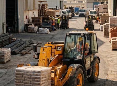 jcb boom loader telehandler in al quoz, dubai, uae