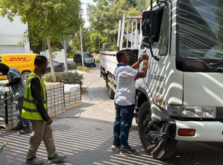 boom truck rental al quoz