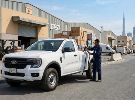 picup truck in al quoz